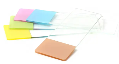 藍(lán)色油漆載玻片(浮法玻璃材質(zhì))